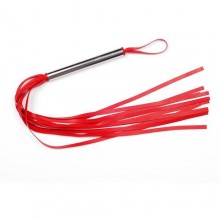 Плеть красная из латекса с хвостами в виде лент длиной 40-45 см, СК-Визит 6021-2, цвет красный, длина 55 см.