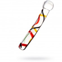 Гладкий стеклянный фаллоимитатор «Sexus-glass», 912075, бренд Sexus Glass, из материала стекло, длина 17 см., со скидкой