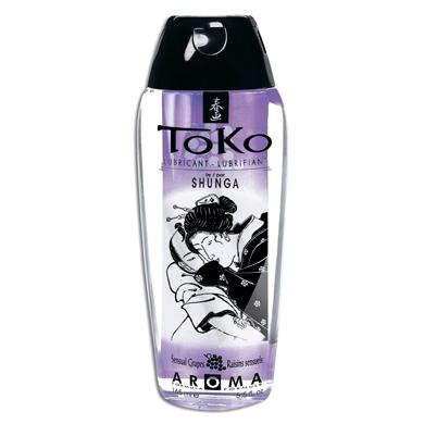 Shunga Toko Aroma «Чувственный виноград» индивидуальный ароматический лубрикант, объем 165 мл, 276405, из материала водная основа, цвет прозрачный, 165 мл.