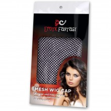 Черная сетка для волос под парик, цвет черный, размер OS, EroticFantasy EF-WS01, из материала нейлон, One Size (Р 42-48)