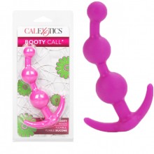 California Exotic «Booty Call Beads» анальные бусы розовые 13 см, бренд CalExotics, из материала силикон, длина 13 см., со скидкой