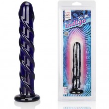 Стимулятор из стекла цвета индиго «Swirl Indigo», Erotic Fantasy EF-T150, бренд EroticFantasy, длина 16 см., со скидкой