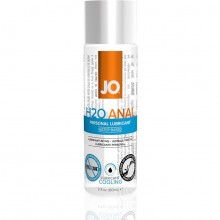 Анальный охлаждающий лубрикант обезболивающий на водной основе JO «Anal H2O Cooling», объем 60 мл, бренд System JO, из материала водная основа, коллекция JO H2O Anal, 60 мл.
