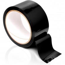 Самоклеющаяся лента для связывания Pleasure Tape черная, бренд PipeDream, из материала винил, цвет черный, 9 м.