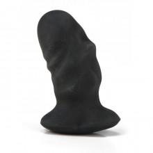 Мягкая анальная пробка «Ass Beginer», цвет черный, EroticFantasy EF-T203, длина 7.5 см., со скидкой