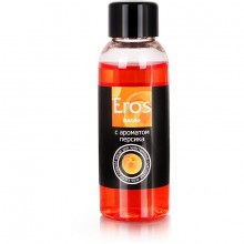 Интимное массажное масло «Exotic» с ароматом персика, объем 50 мл, о114, коллекция Eros, 50 мл.