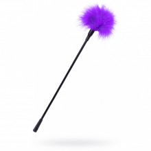 Щекоталка фиолетовая из пластика и перьев серии «Theatre», ToyFa 700020, из материала пластик АБС, цвет фиолетовый, длина 41.5 см., со скидкой