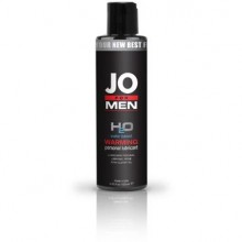 System JO «For Men H2o Warm» мужской согревающий любрикант на водной основе 125 мл, JO40379, 125 мл., со скидкой
