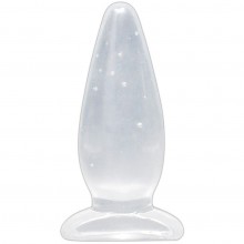 Crystal Clear Medium анальная пробка прозрачная, бренд Orion, из материала ПВХ, длина 11.5 см., со скидкой