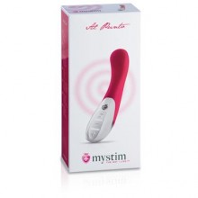 Розовый вибратор для точки G, Mystim «Al Punto», премиум качества, MY46820, бренд Mystim GmbH, длина 25 см., со скидкой
