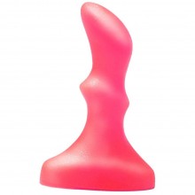 Гелевый анальный плаг, цвет розовый, Биоклон 436200ru, бренд LoveToy А-Полимер, из материала ПВХ, длина 10 см., со скидкой
