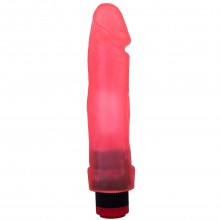 Интимный гелевый вибратор, цвет розовый, LoveToy 227000ru, бренд LoveToy А-Полимер, длина 20.5 см., со скидкой
