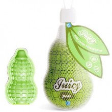 Минимастурбатор - яйцо «Juicy Груша», цвет зеленый, Topco Sales 1600435 TS, длина 7.01 см., со скидкой