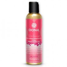 Массажное масло DONA Scented Massage Oil Flirty Aroma: Blushing Berry 125 мл, 125 мл., со скидкой