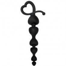 Анальный стимулятор-елочка «Hearty Anal Wand», цвет черный, Toyz4lovers T4L-700926, со скидкой