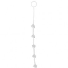 Анальный стимулятор-шарики «Jammy Jelly Anal 5 Beads», цвет прозрачный T4L-700722, бренд Toyz4lovers, из материала ПВХ, длина 39 см., со скидкой