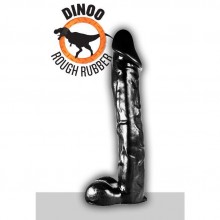 Фаллоимитатор для фистинга «Зооэротика Динозавр Krito», 115-RR20, бренд O-Products, из материала ПВХ, цвет черный, длина 33 см.