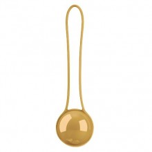 Вагинальный шарик «Pleasure Ball Deluxe Gold», Shots Toys SH-SHT100DGLD, из материала пластик АБС, длина 20 см., со скидкой