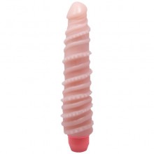 Гнущийся женский вибратор для секса «Spine», Baile BW-007101G, из материала TPR, цвет телесный, длина 19.5 см., со скидкой