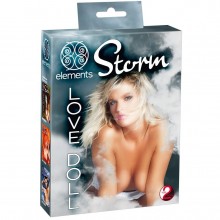 Надувная кукла для секса «Storm», Orion 5141010000, из материала ПВХ, цвет телесный, 2 м.