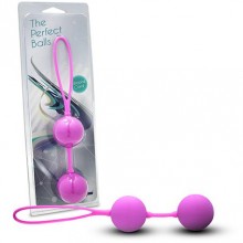 Вагинальные шарики «The Perfect Balls», цвет розовый, Gopaldas N00701F168R2, из материала силикон, длина 15 см.