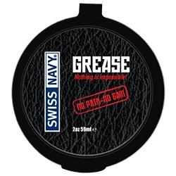 Swiss Navy «Grease 2oz Jar» крем-лубрикант для фистинга, объем 59 мл, из материала масляная основа, 59 мл.