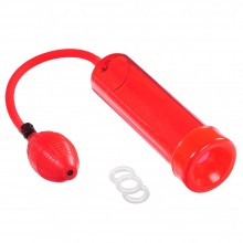 Мужская вакуумная помпа «Discovery Racer Red», Lola Toys 6900-00Lola, бренд Lola Games, из материала пластик АБС, цвет красный, длина 25 см., со скидкой