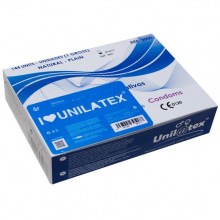 Классические гладкие презервативы Unilatex «Natural Plain», упаковка 144 штук, из материала латекс, длина 18 см., со скидкой