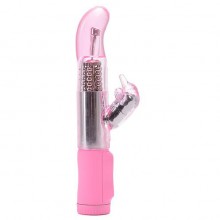 Вибратор-дельфинчик для женщин с клиторальным стимулятором «Magic Tales Sweet Pink Dolphin», цвет розовый, Toyz4lovers T4L-903455, длина 22.5 см., со скидкой