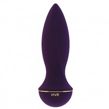 Маленький интимный вибратор для женщин «Vive Zesiro Purple» цвет черный, Shots Media SH-VIVE003PUR, длина 14.5 см., со скидкой