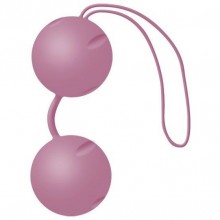 JoyDivision «Joyballs Trend» матовые вагинальные шарики, цвет розовый, 15035, длина 12.5 см., со скидкой