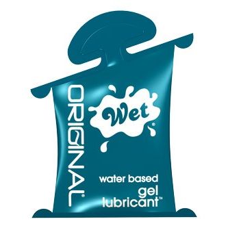 Любрикант для секса «Wet Original» на водной основе, упаковка 120 шт. по 10 мл, 20343wet, бренд Wet Lubricant, из материала водная основа, 1200 мл., со скидкой