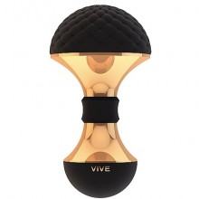Клиторальный премиум вибратор для женщин «Vive Enoki Black», цвет черный, Shots Media SH-VIVE006BLK, из материала силикон, длина 12.5 см., со скидкой