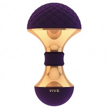 VIP вибратор для клитора для женщин «Vive Enoki Purple», Shots Media SH-VIVE006PUR, из материала силикон, длина 12.5 см.