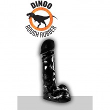 Огромный фаллоимитатор для фистинга «ЗооЭротика Динозавр Raptor», 115-RR02, бренд O-Products, цвет черный, длина 21 см.