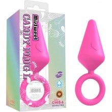 Втулка анальная «Candy Plug Large», цвет розовый, Chisa CN-101495455, бренд Chisa Novelties, из материала силикон, длина 9 см.