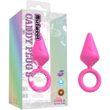 Втулка анальная «Candy Plug S», длина 5 см, диаметр 2.4 см, цвет розовый, CN-101436323, длина 5 см., со скидкой