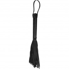 БДСМ плетка «Passionate Flogger», цвет ручки черный, EK-3106, бренд Aphrodisia, со скидкой