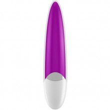 Мини вибратор OVO «D2 Mini Vibe Light Violet White», цвет сиреневый, из материала пластик АБС, длина 11 см., со скидкой
