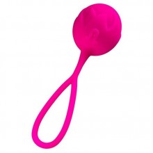 Вагинальный шарик с вибрацией «Geisha Ball Mia Fucsia», цвет малиновый, 40551, бренд Adrien Lastic, из материала силикон, длина 12 см., со скидкой