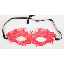 Красивая маска для обольщения, цвет красный, White Label 47307-1-MM