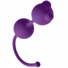 Вагинальные шарики «Emotions Foxy Purple», цвет 4001-01Lola, бренд Lola Games, из материала силикон, цвет фиолетовый, длина 16.2 см.