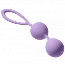 Вагинальные шарики со смещенным центром тяжести «Diaries of a Geisha Violet Fantasy» от компании Lola Toys, цвет фиолетовый, 3005-05Lola, из материала силикон, длина 16.5 см., со скидкой