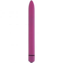 Тонкий вагинальный вибратор «GC Slim Vibe», цвет розовый, SH-GC004PNK, бренд Shots Media, длина 16.5 см.