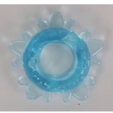 Эрекционное кольцо «Снежинка», 47200-1-MM, бренд White Label, из материала TPR, диаметр 1.7 см., со скидкой