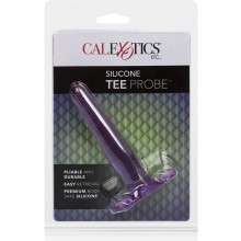 Силиконовая анальная пробка «Silicone Tee Probe Purple», цвет фиолетовый, CalExotics SE-0418-14-2, длина 11 см.