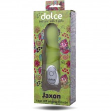 Женский вибратор интимный небольшой «Dolce Jaxon Fresh Lime», цвет зеленый, бренд ToyFa, из материала силикон, длина 12.5 см., со скидкой
