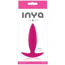 Inya «Spades - Small - Pink» тонкая анальная пробка-массажер простаты, NSN-0551-14, бренд NS Novelties, из материала силикон, длина 10 см., со скидкой