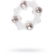 Эрекционное кольцо «Stud Ring», Gopaldas 21-82CL, из материала TPE, длина 4 см.