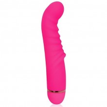 Женский вибромассажер Cosmo, длина 150 мм, диаметр 28 мм, цвет розовый, CSM-23096, бренд Bior Toys, из материала силикон, длина 15 см., со скидкой